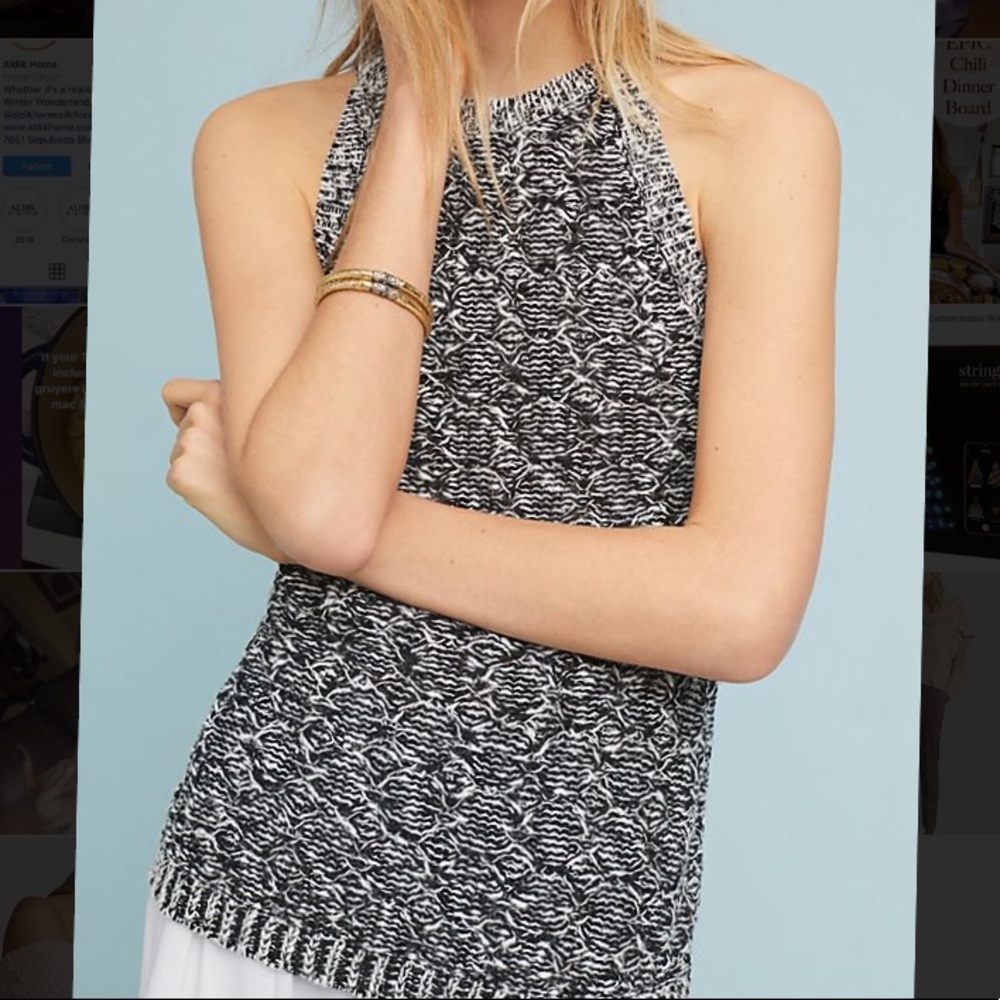 Anthropologie Sweater Tank